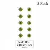 peridot earrings